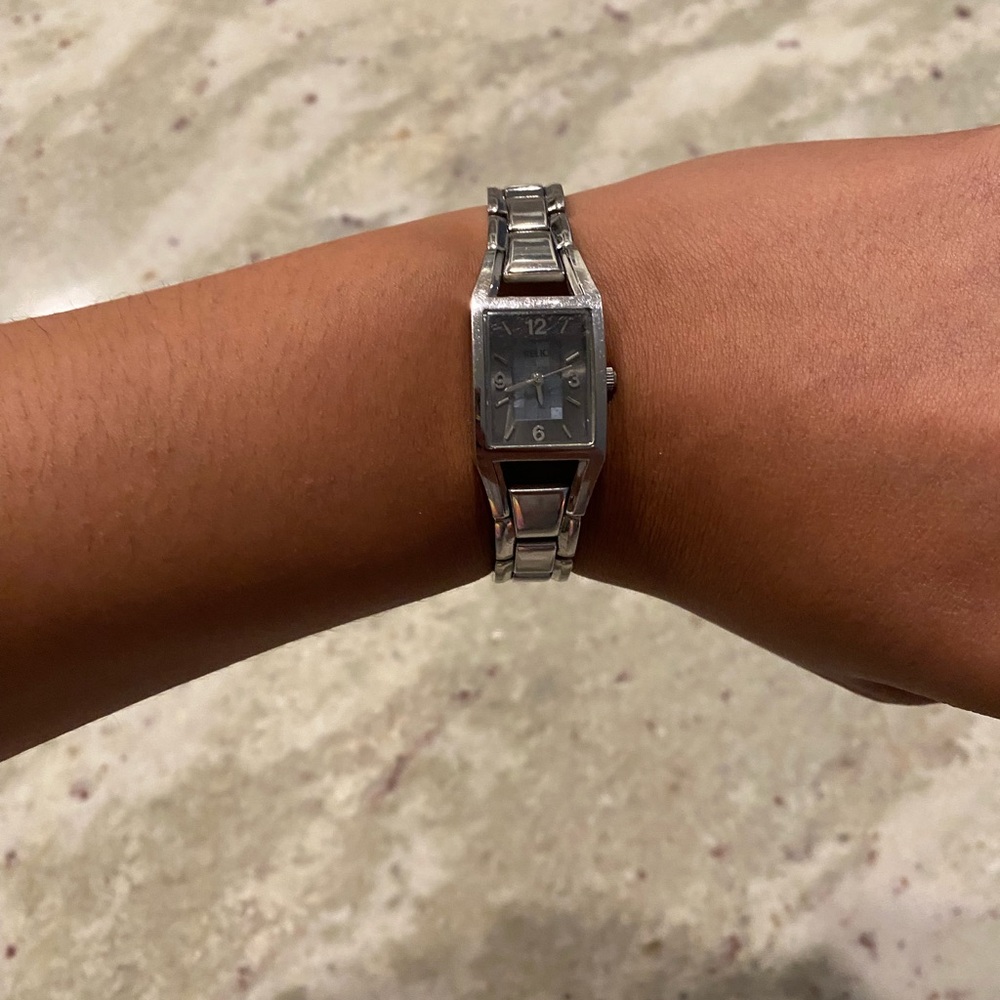 Relic-Silver Rectangular Wristwatch - Picture 3 of 4